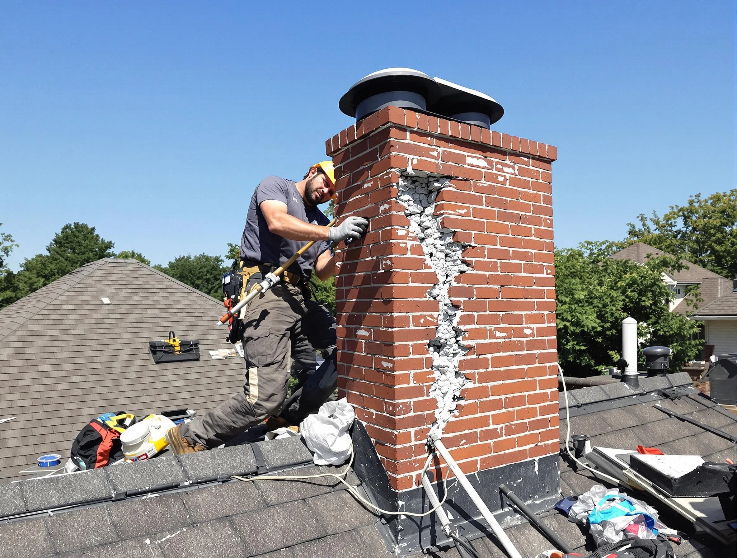 Chimney Repair service in The Village, OK